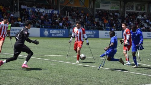 Şahinbey Ampute adım adım şampiyonluğa koşuyor